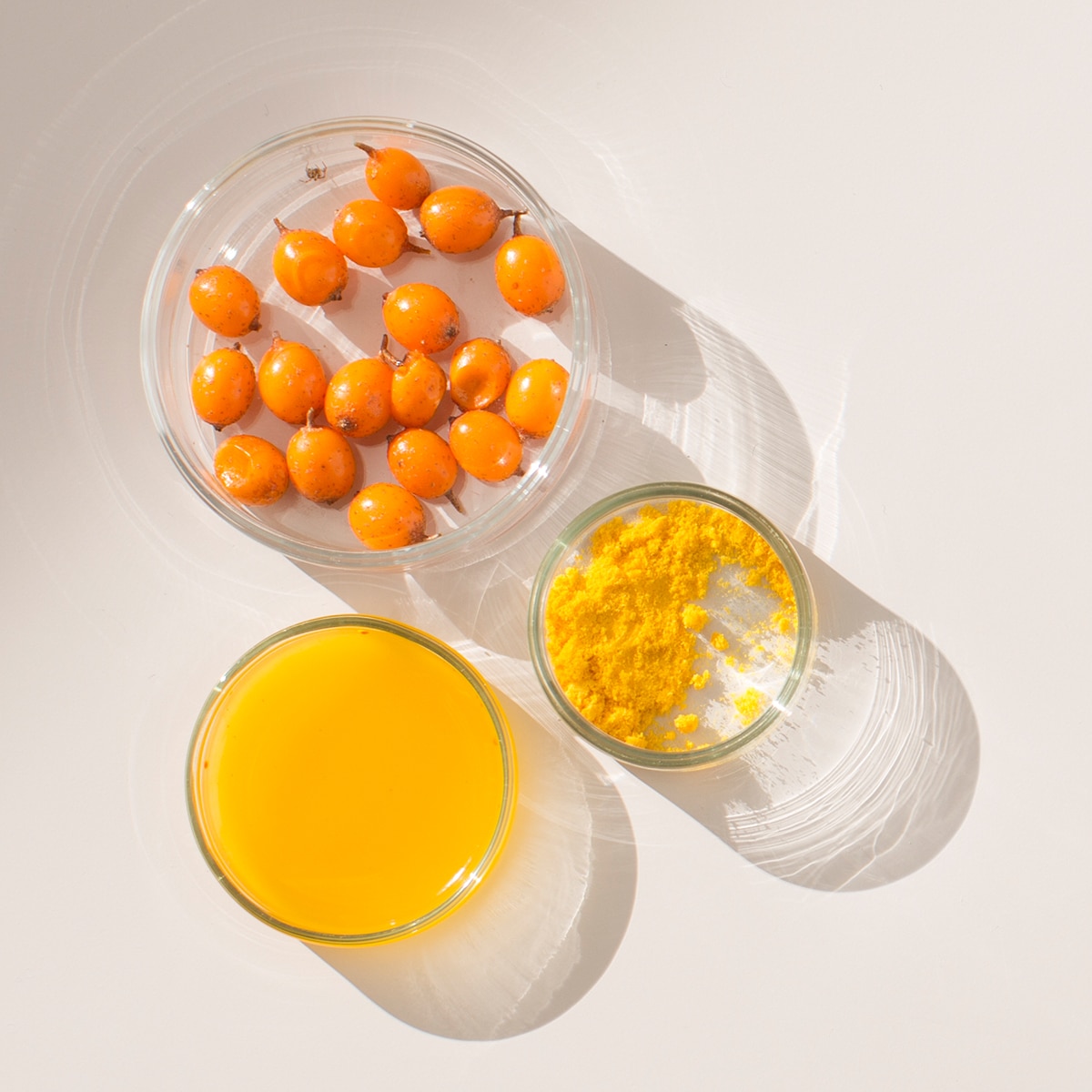 Seabuckthorn berries and extract