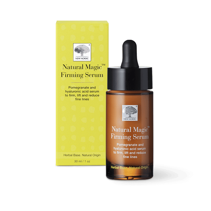 Natural Magic™ Firming Serum bottle and box
