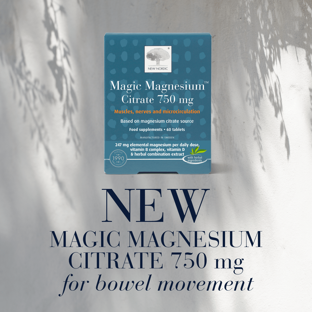 Magic Magnesium™ Citrate is the newest product from New Nordic