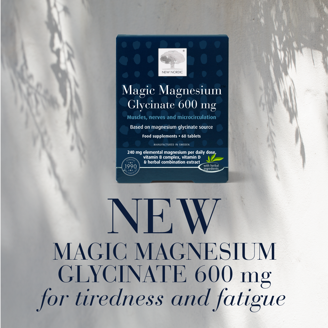 Magic Magnesium™ Glycinate 600 mg for tiredness and fatigue